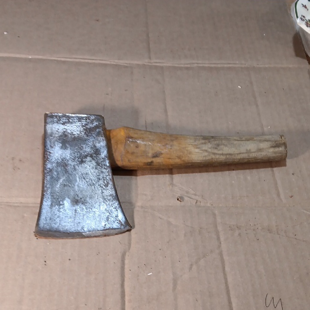 Vintage CRAFTSMAN Axe Hatchet Broken Wooden Handle 3 3/4"W X 6" Long